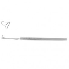 Desmarres Lid Retractor Stainless Steel, 16 cm - 6 1/4" Blade Width 12.0 mm